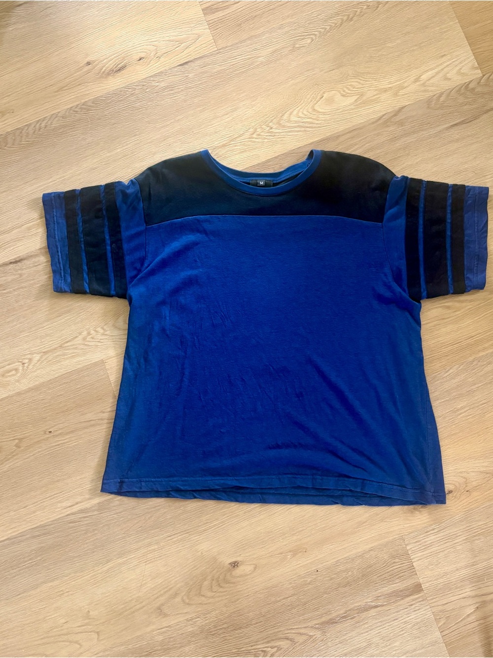 Built By Wendy, Crewneck Short Sleeve Tee in Blue and Black